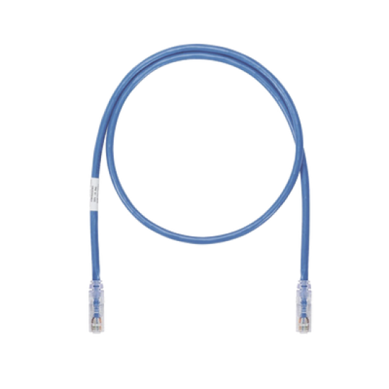 Cable de Parcheo UTP, Cat6A, 24 AWG, CM, Color Azul, 10ft