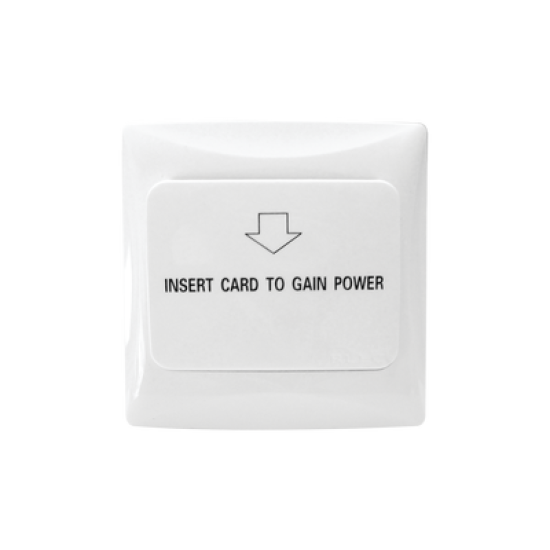 Interruptor de Energía para Habitación de Hotel / Habilita la corriente eléctrica al colocar la llave (tarjeta) de la habitación