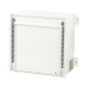 Gabinete PanZone Premium, de Montaje en Techo, Con 8 UR Para Equipo Pasivo, Fabricado en Acero, Color Blanco