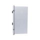 Gabinete de Poliéster IP65 Uso en Intemperie (300 x 400 x 200 mm) con Placa Trasera Interior de Plástico (Incluye Chapa y Llave).