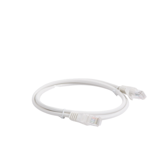Cable de parcheo UTP Cat5e - 1 m - blanco