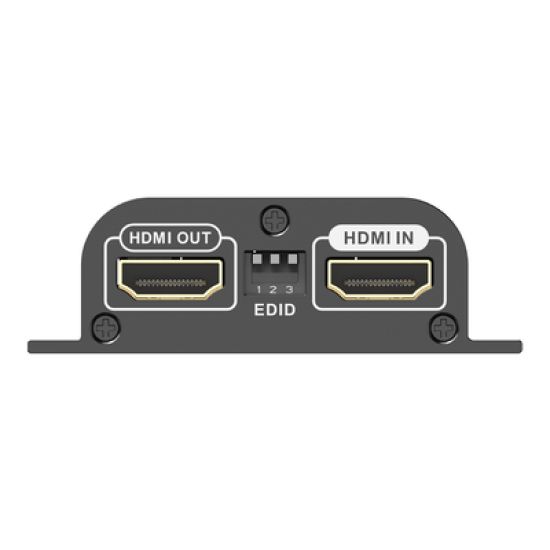 Kit Extensor HDMI | Hasta 70m 1080p | 40m 4K@30Hz | Compatible con HDCP | Cable Cat 6 Recomendado | Soporta Múltiples Resoluciones | Soporta PoC | Salida Loop