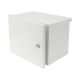 Gabinete para instalación de 2 Baterías PL4012, Fabricado en Lámina Galvanizada, Opción para montar en poste (No incluido)
