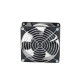Ventilador Axial Compacto, de 4 Pulgadas, 49 CFM, 115 Vca, De Acero, Color Negro