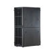 Gabinete FlexFusion para Centros de Datos, 45 UR, 800 mm de Ancho, 1200 mm de Profundidad, Fabricado en Acero, Color Negro