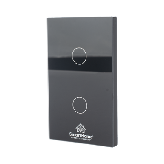 (Wifi) Apagador switch inalámbrico WIFI, control de 2 regresos de carga, 110V