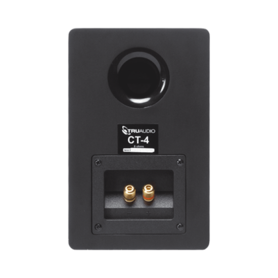 Altavoz de Estantería | Woofer  de 4'' | Tweeter de 1 | Acabado negro mate | 40 watts | 8ohms