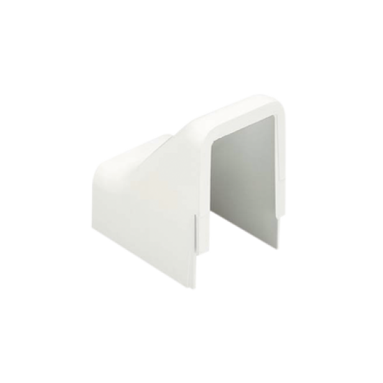 Conexión para techo falso/entrada, para uso con canaleta LD5, material ABS, Color Blanco Mate