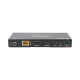 Splitter mas Extensor de Video | 1x8 | ProAV | HDBaseT™ | 120m en 4K@60Hz | 150m en 1080p@60Hz | Cat6/6a/7 | Gestión Avanzada EDID | Control IR y RS232 | PoC | Salida de Audio