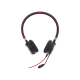 Jabra Evolve 40 Duo con Conexión USB / 3.5 mm, indicador de ocupado y cancelación de ruido pasiva (6399-823-109)