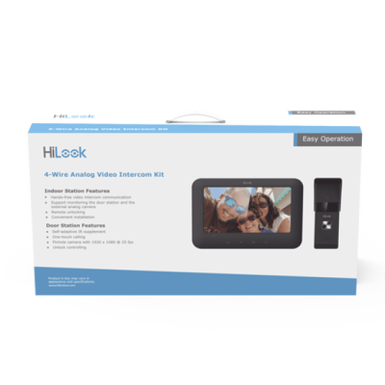 Kit de Videoportero Analógico con Pantalla LCD a Color de 7