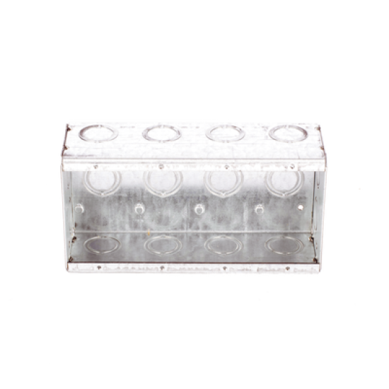 Caja Multigang de 4 Gangs,/ Profundidad de 2-1/2