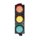 Semáforo / Señalización Rojo, Verde y Amarillo / Diametro 100mm / LED / 110vca.