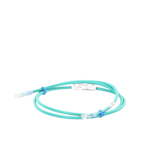 Cable de parcheo UTP Categoría 6, con plug modular en cada extremo - 1.5 m. - Verde