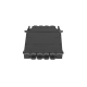 Cassette HD Flex™ Para 32 Fibras Multimodo OM4, de 4 MPO(8F) Macho a 4 MPO(8F) Macho, Color Gris