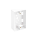 Caja de Pared Universal, Color blanco, Para montaje con Placas de Pared 