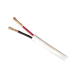 Bobina de 152 Metros / Cable de Cobre / 2 x 14 AWG / Tipo Audio CMR, CLR3R, FT4 / Para Intemperie / Color Blanco / Para Aplicaciones en Audio / AUDACIOUS