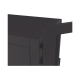 Gabinete Profesional para Telecomunicaciones de 24UR, 600 mm de Ancho x 1000 mm de Profundidad, Se envía el Gabinete Armado.