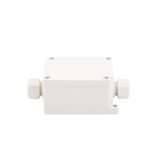 Caja de Conexión Exterior con Conexión Lateral para 4 Líneas (doble tornillo). Incluye Glándulas.