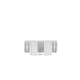 Tapa final color blanco de PVC auto extinguible,  para canaleta TMK1735, TMK1735SD (5390-02001)