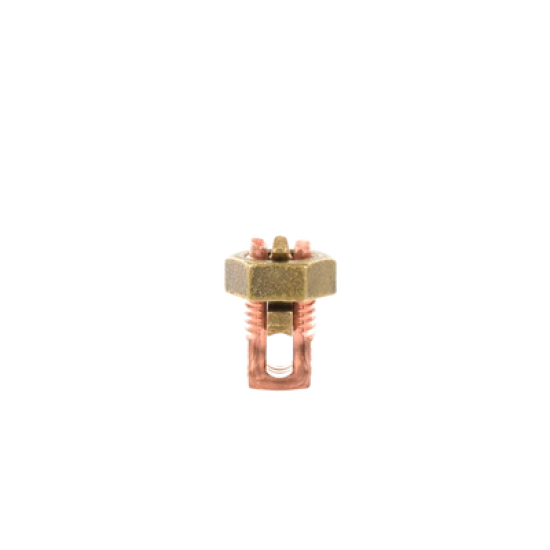 Conector Mecánico de Puesta a Tierra, de Cobre, Para Cables de Calibre 8 a 6 AWG
