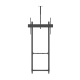 Montaje de Piso Móvil para Pantallas de  65 in a 100 in | vesa 100 x 100 hasta 1000 x 600 | carga maxima soportada 120kg| Fabricado en aluminio y acero