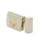 Cerradura Eléctrica / Incluye Llave / Derecha/ Con Botón integrado /Exterior