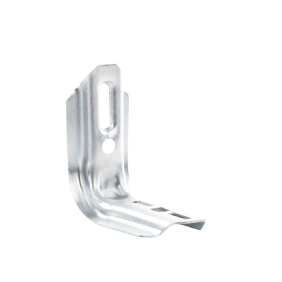 Ménsula omega tipo L 110mm inteligente, para montar charola de 50 a 100mm en pared o muro