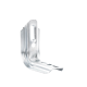 Ménsula omega tipo L 110mm inteligente, para montar charola de 50 a 100mm en pared o muro