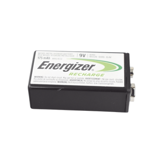 Ni- MH Batería recargable 9V / 175 mAh