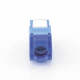 Módulo Jack Keystone Cat6 (toolless), con terminación en ángulo 180 º Color Azul, Compatible con Faceplate y Patchpanel Linkedpro