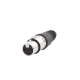 Conector XLR 3 Pines Hembra | Ideal para Conexiones de Micrófonos y Mezcladoras | Equipo de Audio Profesional