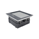 Caja de piso para dos módulos universales (Socket M2), para alimentación eléctrica y redes de datos (11000-33401) No incluye faceplates Caja de piso para dos módulos universales (Socket M2), para alimentación eléctrica y redes de datos (11000-33401) No incluye faceplates