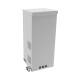 Gabinete de Piso para Exterior con Ventiladores y Termostato con Rack de 19
