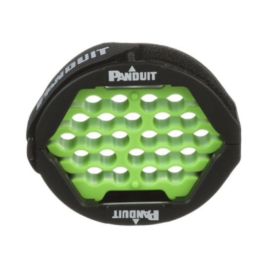 Herramienta Para Peinado y Organización de Cables, Incluye Organizador Verde para Diámetros de Cables de 4.6 a 6.3 mm y Amarillo Para 5.9 a 7.9 mm
