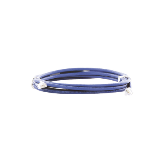 Cable de Parcheo TX6, UTP Cat6, 24 AWG, CM, Color Azul, 10 ft