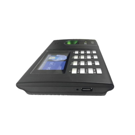 Checador de Huella y Tarjetas para Tiempo y Asistencia con Batería de Respaldo/ Comunicación TCP/IP / Reportes directo a Excel por USB (Función SSR) / Salida de relevador para cerradura 