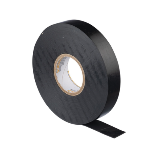 Cinta Eléctrica STRONGHOLD para Aislar de Caucho EPR, Autoadhesiva, Uso Industrial en Uniones de Alto Voltaje y Temperatura , Grosor de 0.76mm (30 mil), Ancho de 19mm, y 9.1m de Largo, Color Negro