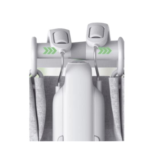 KIT Controlador HUB principal para dispositivos SwitchBot, Señal Wifi y BLUETOOTH, incluye 2 motores cortinas y 1 control remoto 