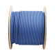 Bobina de Cable Blindado F/UTP de 4 Pares, Cat6A, Soporte de Aplicaciones 10GBase-T, LSZH (Libre de Gases Tóxicos), Color Azul, 305m