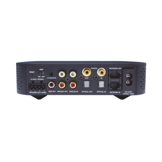 Amplificador una Zona, 2 Canales, 50 W por Canal, con Chromecast, Alexa Cast, Airplay, Spotify Connect: funciona con Google Assist