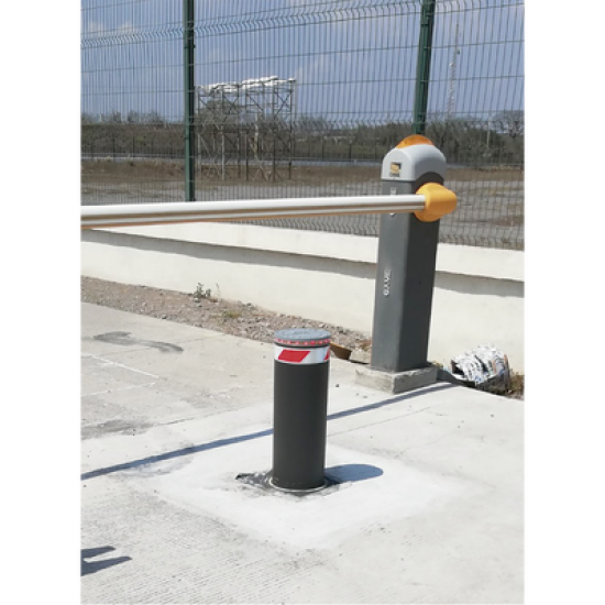 Bolardo Hidráulico / TODO INCLUIDO (Incluye Bomba Hidráulica Italiana) / Alta resistencia al impacto hasta 250 000 J / Uso intensivo (Incluye Bomba italiana)/ Tarjeta controladora incluida / Fácil instalación  