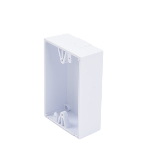 Caja trasera de montaje color blanco para Estaciones de Parada STOPPER