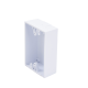 Caja trasera de montaje color blanco para Estaciones de Parada STOPPER
