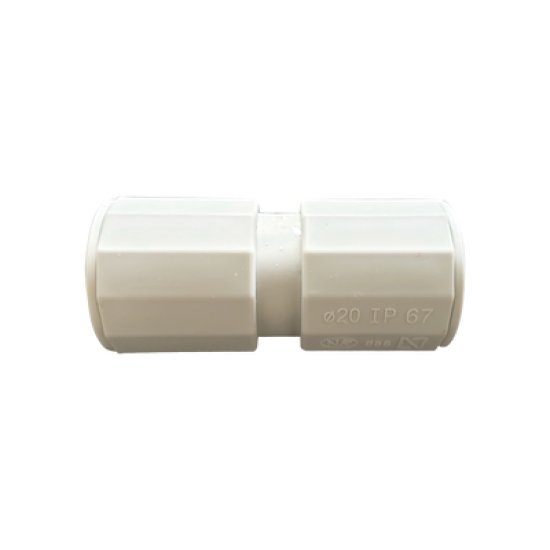 Manguito / Cople Morbidx IP67 libre de halógenos para unir tubería rígida de 40 mm (1 1/2