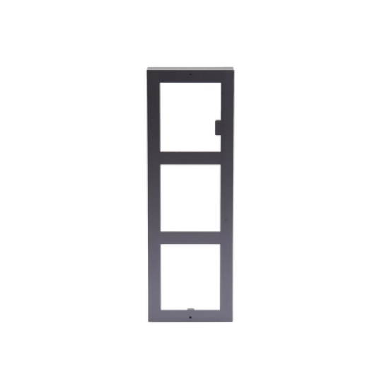 Base de 3 Espacios para Videoportero IP Hikvision / Instalación en SUPERFICIE