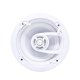 Ghost series, altavoz de 3 vías de plafón 9in, diseño trugrip  sin herramientas, woofer de polipropileno blanco, 150w 8ohms