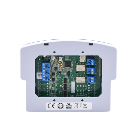Detector de temperatura y humedad, capacidad 2 zonas, incluye una zona con sensor de temperatura y 1 zona libre