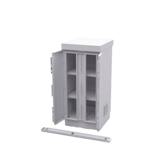 Gabinete de Seguridad de Lámina Galvanizada  para Almacenamiento de Baterías (Hasta 6 baterías PL110D12).