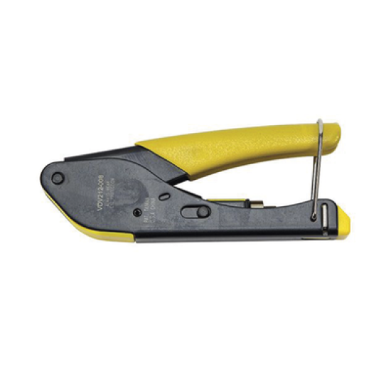 Pinza para Instalación de Conector F de Compresión con Cables RG59, RG6/6Q